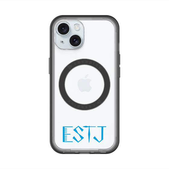 スリムプロテクションプレミアムケース with MagSafe［ オリジナル - ESTJ 幹部 - アルファベット ］