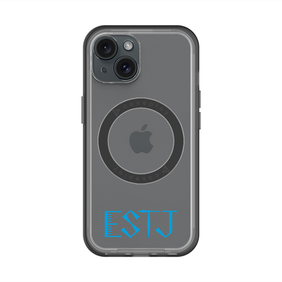 スリムプロテクションプレミアムケース with MagSafe［ オリジナル - ESTJ 幹部 - アルファベット ］