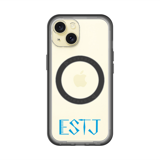 スリムプロテクションプレミアムケース with MagSafe［ オリジナル - ESTJ 幹部 - アルファベット ］