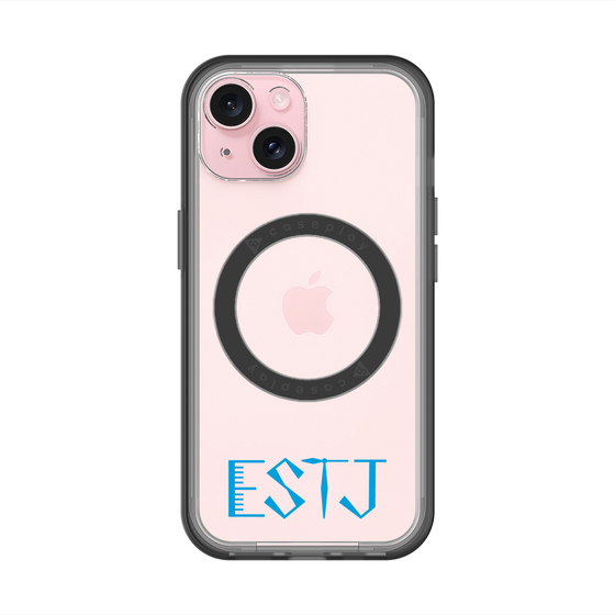 スリムプロテクションプレミアムケース with MagSafe［ オリジナル - ESTJ 幹部 - アルファベット ］