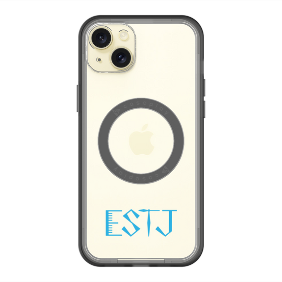スリムプロテクションプレミアムケース with MagSafe［ オリジナル - ESTJ 幹部 - アルファベット ］