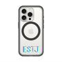 スリムプロテクションプレミアムケース with MagSafe［ オリジナル - ESTJ 幹部 - アルファベット ］