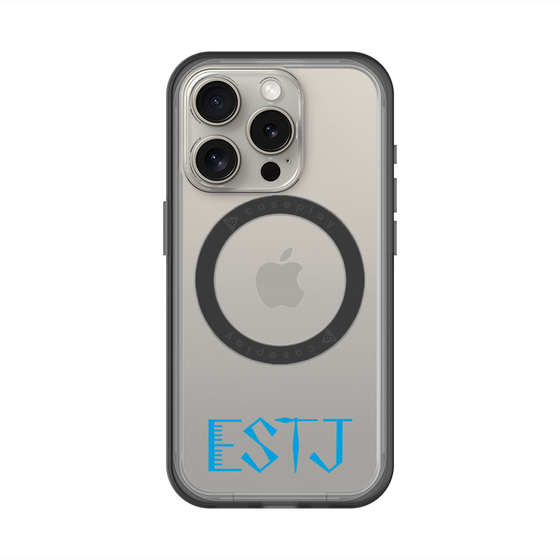 スリムプロテクションプレミアムケース with MagSafe［ オリジナル - ESTJ 幹部 - アルファベット ］