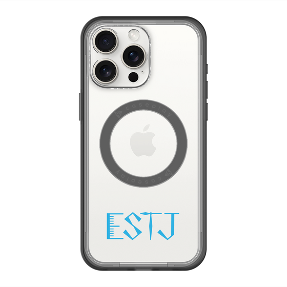 スリムプロテクションプレミアムケース with MagSafe［ オリジナル - ESTJ 幹部 - アルファベット ］