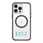 スリムプロテクションプレミアムケース with MagSafe［ オリジナル - ESTJ 幹部 - アルファベット ］