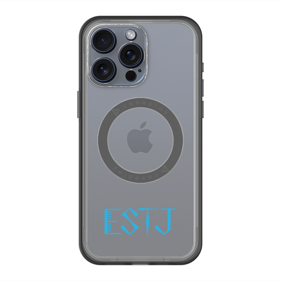 スリムプロテクションプレミアムケース with MagSafe［ オリジナル - ESTJ 幹部 - アルファベット ］