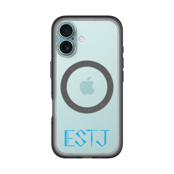 スリムプロテクションプレミアムケース with MagSafe［ オリジナル - ESTJ 幹部 - アルファベット ］