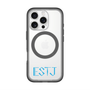 スリムプロテクションプレミアムケース with MagSafe［ オリジナル - ESTJ 幹部 - アルファベット ］