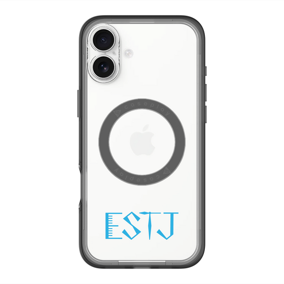スリムプロテクションプレミアムケース with MagSafe［ オリジナル - ESTJ 幹部 - アルファベット ］