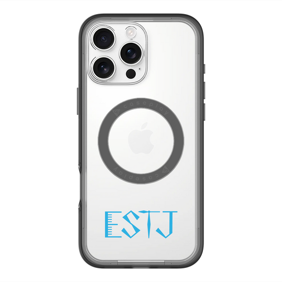 スリムプロテクションプレミアムケース with MagSafe［ オリジナル - ESTJ 幹部 - アルファベット ］
