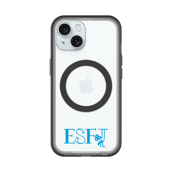スリムプロテクションプレミアムケース with MagSafe［ オリジナル - ESFJ 領事 - アルファベット ］