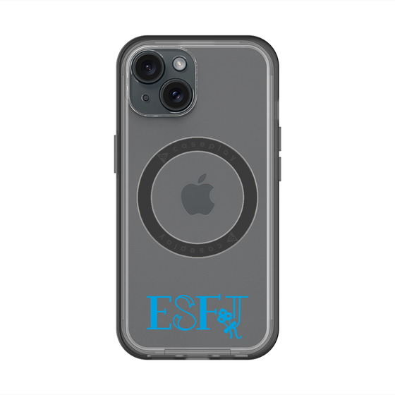 スリムプロテクションプレミアムケース with MagSafe［ オリジナル - ESFJ 領事 - アルファベット ］