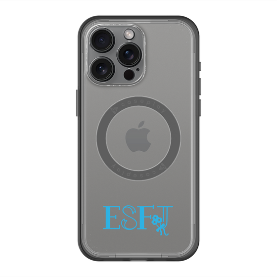 スリムプロテクションプレミアムケース with MagSafe［ オリジナル - ESFJ 領事 - アルファベット ］
