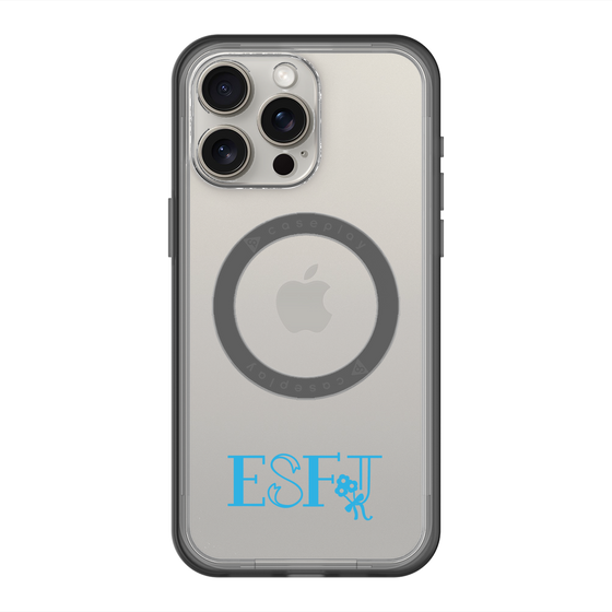 スリムプロテクションプレミアムケース with MagSafe［ オリジナル - ESFJ 領事 - アルファベット ］