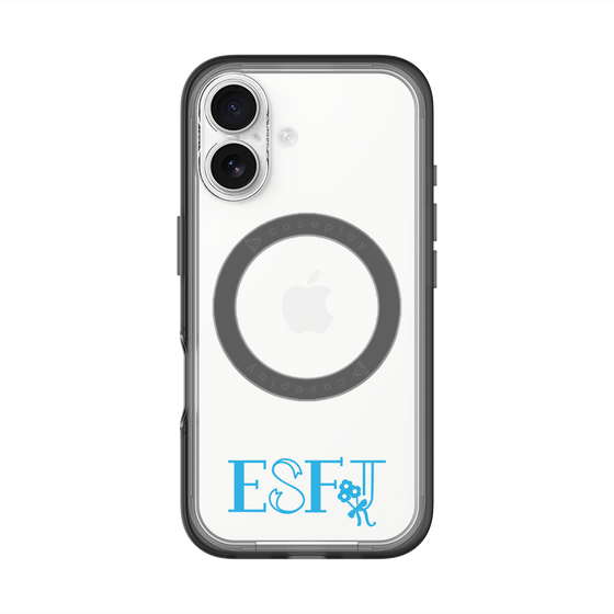 スリムプロテクションプレミアムケース with MagSafe［ オリジナル - ESFJ 領事 - アルファベット ］