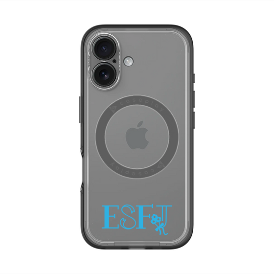 スリムプロテクションプレミアムケース with MagSafe［ オリジナル - ESFJ 領事 - アルファベット ］