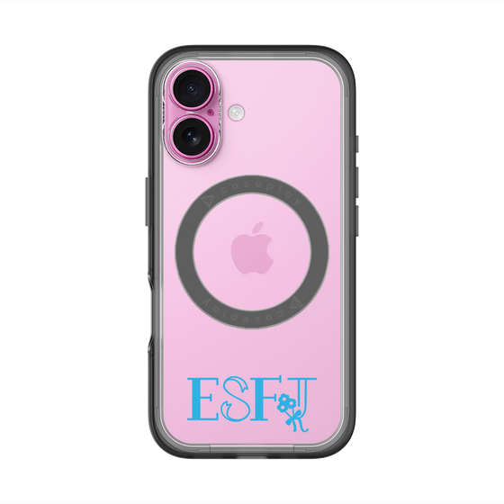 スリムプロテクションプレミアムケース with MagSafe［ オリジナル - ESFJ 領事 - アルファベット ］