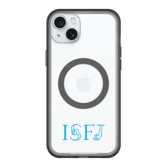 スリムプロテクションプレミアムケース with MagSafe［ オリジナル - ISFJ 擁護者 - アルファベット ］