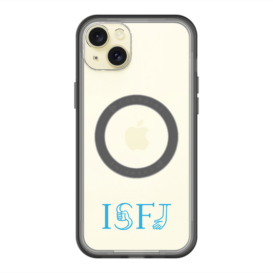 スリムプロテクションプレミアムケース with MagSafe［ オリジナル - ISFJ 擁護者 - アルファベット ］