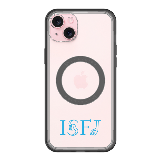 スリムプロテクションプレミアムケース with MagSafe［ オリジナル - ISFJ 擁護者 - アルファベット ］