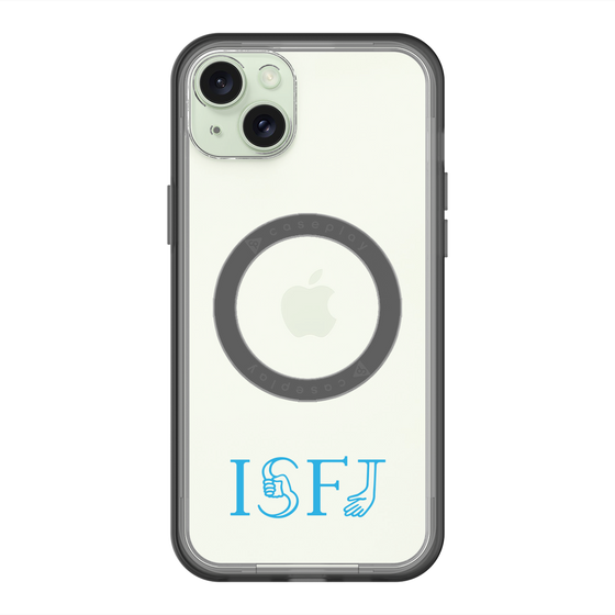 スリムプロテクションプレミアムケース with MagSafe［ オリジナル - ISFJ 擁護者 - アルファベット ］