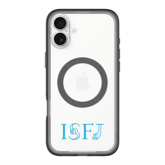 スリムプロテクションプレミアムケース with MagSafe［ オリジナル - ISFJ 擁護者 - アルファベット ］
