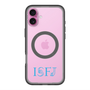 スリムプロテクションプレミアムケース with MagSafe［ オリジナル - ISFJ 擁護者 - アルファベット ］