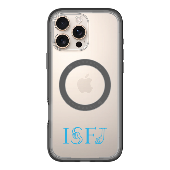 スリムプロテクションプレミアムケース with MagSafe［ オリジナル - ISFJ 擁護者 - アルファベット ］