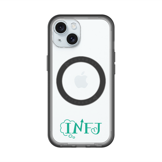スリムプロテクションプレミアムケース with MagSafe［ オリジナル - INFJ 提唱者 - アルファベット ］