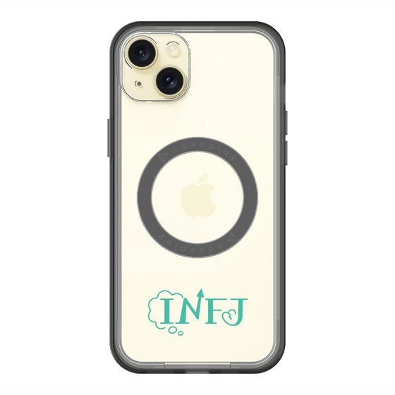 スリムプロテクションプレミアムケース with MagSafe［ オリジナル - INFJ 提唱者 - アルファベット ］