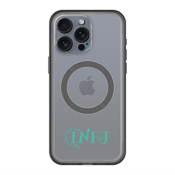 スリムプロテクションプレミアムケース with MagSafe［ オリジナル - INFJ 提唱者 - アルファベット ］
