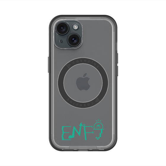 スリムプロテクションプレミアムケース with MagSafe［ オリジナル - ENFJ 主人公 - アルファベット ］