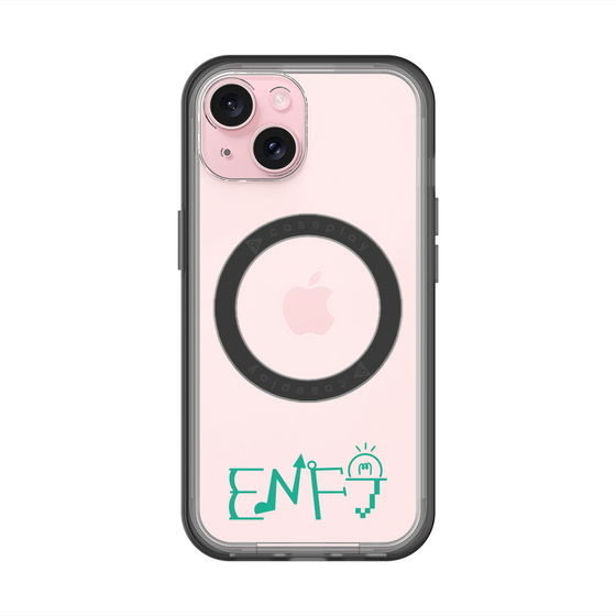 スリムプロテクションプレミアムケース with MagSafe［ オリジナル - ENFJ 主人公 - アルファベット ］