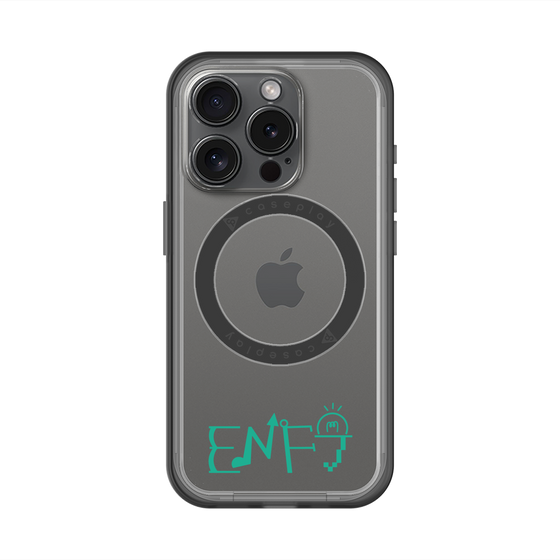 スリムプロテクションプレミアムケース with MagSafe［ オリジナル - ENFJ 主人公 - アルファベット ］