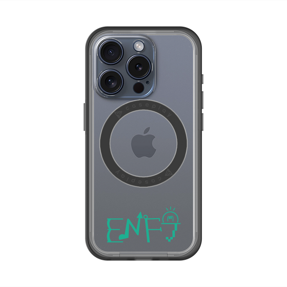 スリムプロテクションプレミアムケース with MagSafe［ オリジナル - ENFJ 主人公 - アルファベット ］