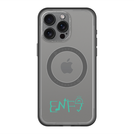 スリムプロテクションプレミアムケース with MagSafe［ オリジナル - ENFJ 主人公 - アルファベット ］