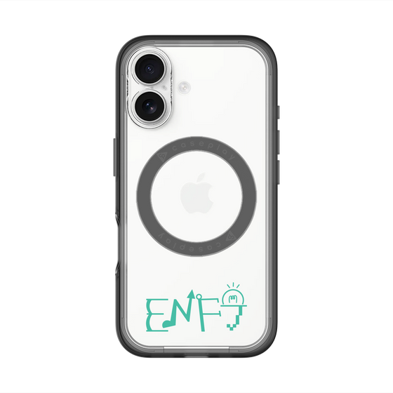スリムプロテクションプレミアムケース with MagSafe［ オリジナル - ENFJ 主人公 - アルファベット ］