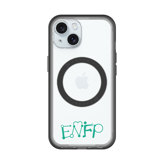 スリムプロテクションプレミアムケース with MagSafe［ オリジナル - ENFP 運動家 - アルファベット ］