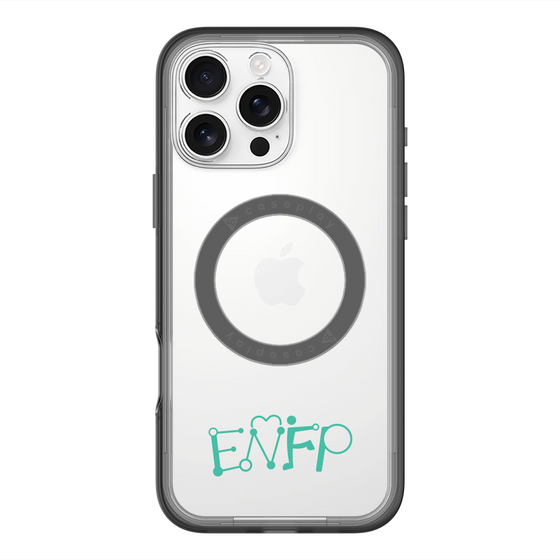 スリムプロテクションプレミアムケース with MagSafe［ オリジナル - ENFP 運動家 - アルファベット ］
