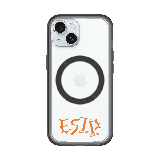 スリムプロテクションプレミアムケース with MagSafe［ オリジナル - ESTP 起業家 - アルファベット ］