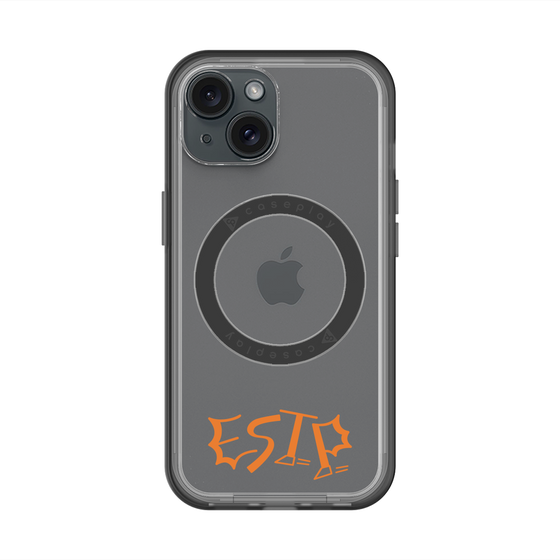 スリムプロテクションプレミアムケース with MagSafe［ オリジナル - ESTP 起業家 - アルファベット ］