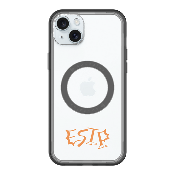 スリムプロテクションプレミアムケース with MagSafe［ オリジナル - ESTP 起業家 - アルファベット ］