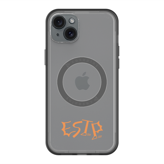 スリムプロテクションプレミアムケース with MagSafe［ オリジナル - ESTP 起業家 - アルファベット ］