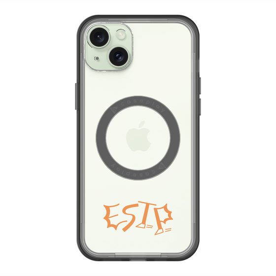 スリムプロテクションプレミアムケース with MagSafe［ オリジナル - ESTP 起業家 - アルファベット ］