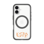 スリムプロテクションプレミアムケース with MagSafe［ オリジナル - ESTP 起業家 - アルファベット ］
