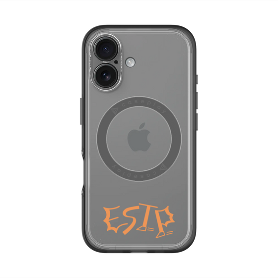 スリムプロテクションプレミアムケース with MagSafe［ オリジナル - ESTP 起業家 - アルファベット ］