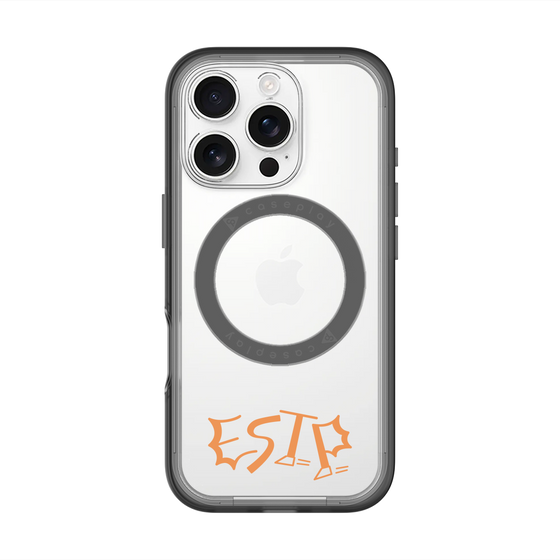 スリムプロテクションプレミアムケース with MagSafe［ オリジナル - ESTP 起業家 - アルファベット ］