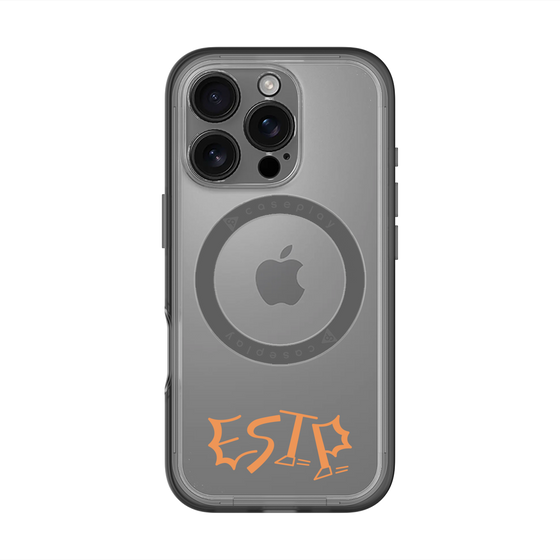 スリムプロテクションプレミアムケース with MagSafe［ オリジナル - ESTP 起業家 - アルファベット ］