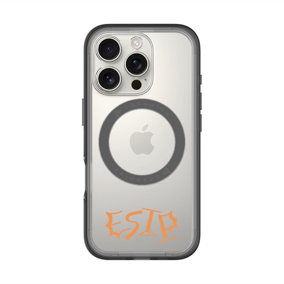 スリムプロテクションプレミアムケース with MagSafe［ オリジナル - ESTP 起業家 - アルファベット ］