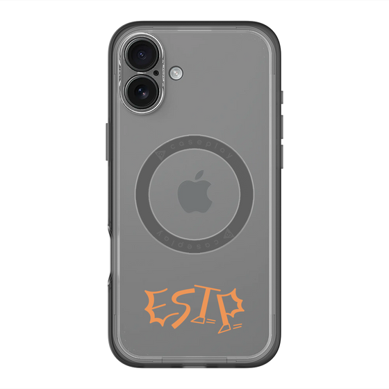 スリムプロテクションプレミアムケース with MagSafe［ オリジナル - ESTP 起業家 - アルファベット ］
